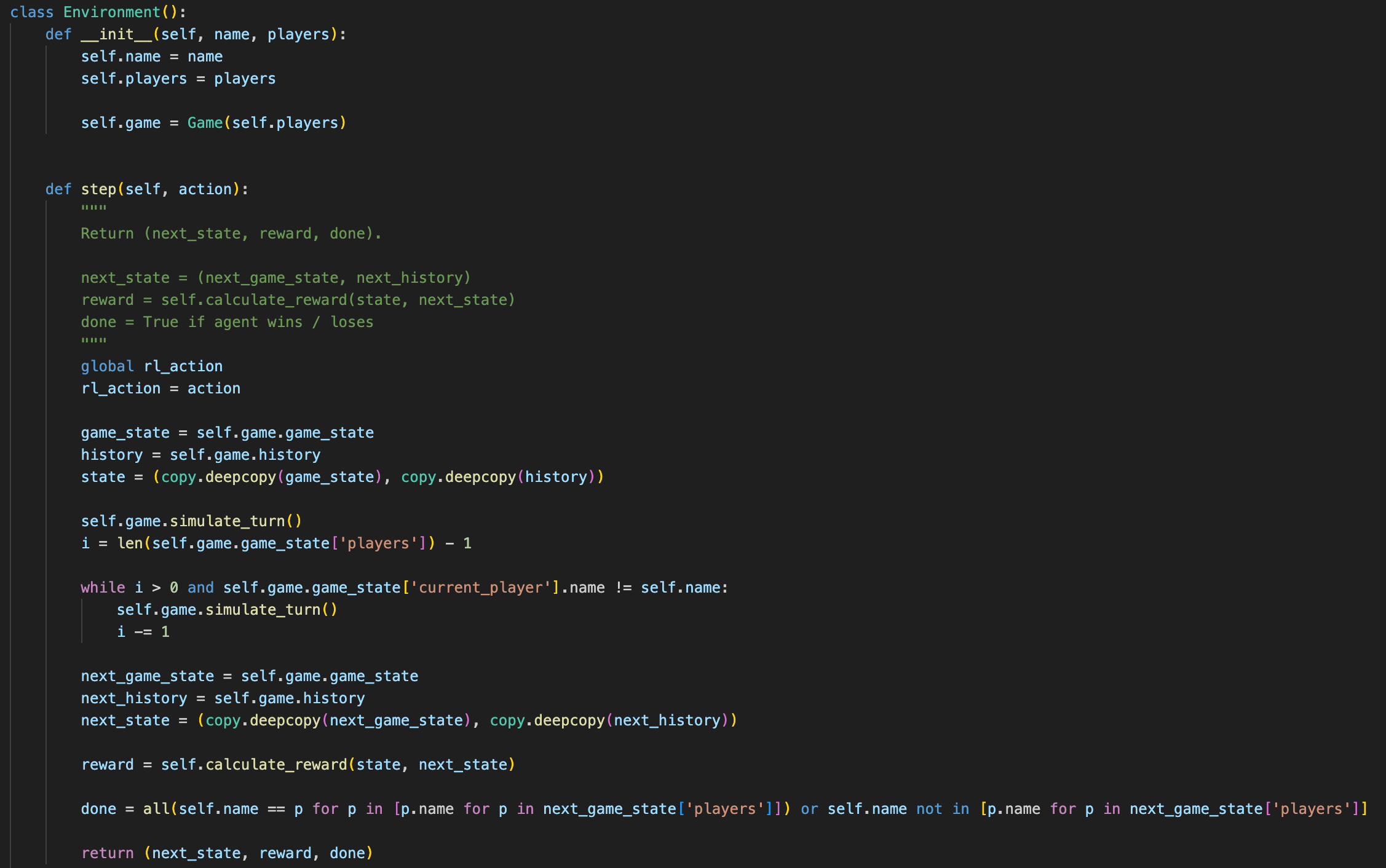 Learning to play Coup with DQN