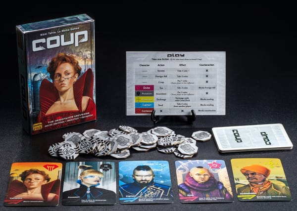 Learning to play Coup with DQN